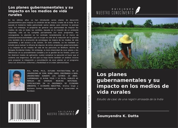 Produktbild: Los planes gubernamentales y su impacto en los medios de vida rurales