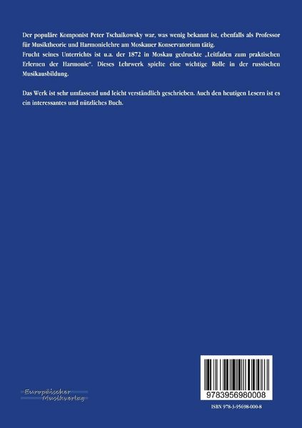 Produktbild: Leitfaden zum praktischen Erlernen der Harmonie