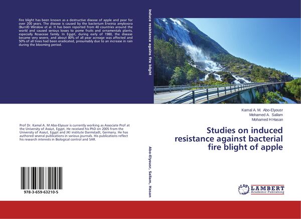 Produktbild: Studies on induced resistance against bacterial fire blight of apple