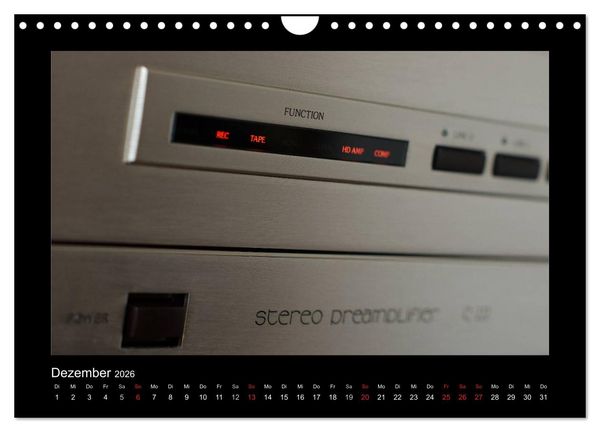 Produktbild: Hifi Visionen (Wandkalender 2026 DIN A4 quer), CALVENDO Monatskalender