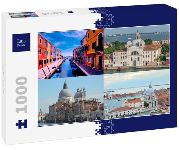 Produktbild: Lais Puzzle Collage Venedig 1000 Teile