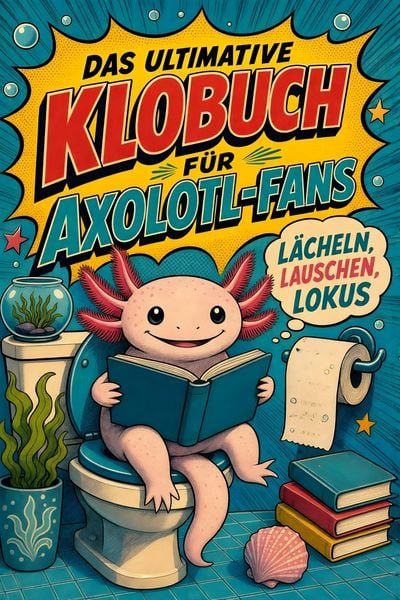 Produktbild: Das ultimative Klobuch f&uuml;r Axolotl-Fans