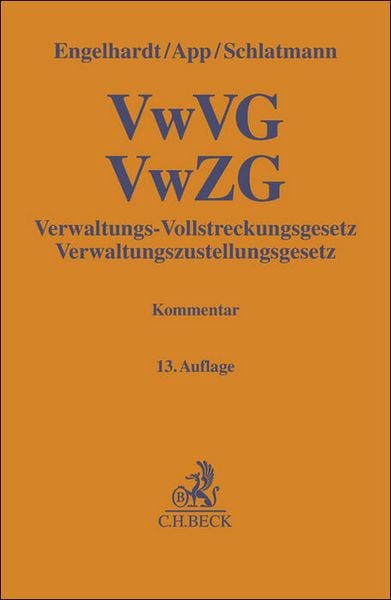 Produktbild: Verwaltungs-Vollstreckungsgesetz, Verwaltungszustellungsgesetz. VwVG, VwZG