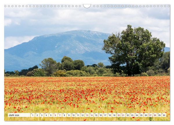 Produktbild: S&uuml;dfrankreich - Bezaubernde Region mit malerischer Vielfalt (Wandkalender 2026 DIN A3 quer), CALVENDO Monatskalender