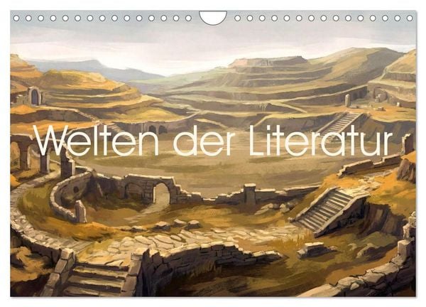 Produktbild: Welten der Literatur - Zw&ouml;lf Zust&auml;nde des Imagin&auml;ren (Wandkalender 2027 DIN A4 quer), CALVENDO Monatskalender