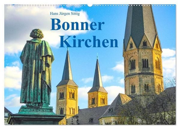 Produktbild: Bonner Kirchen (Wandkalender 2026 DIN A2 quer), CALVENDO Monatskalender