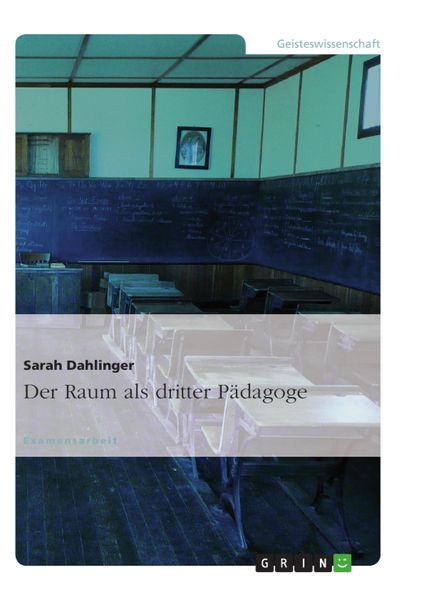 Produktbild: Der Raum als dritter P&auml;dagoge