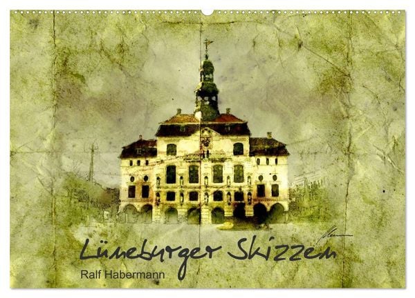 Produktbild: L&uuml;neburger Skizzen (Wandkalender 2026 DIN A2 quer), CALVENDO Monatskalender
