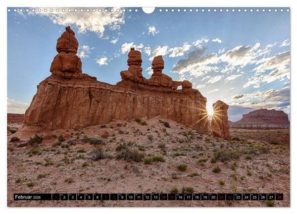 Produktbild: Landschafts Juwelen - Erlesene Landschaften der USA (Wandkalender 2026 DIN A3 quer), CALVENDO Monatskalender