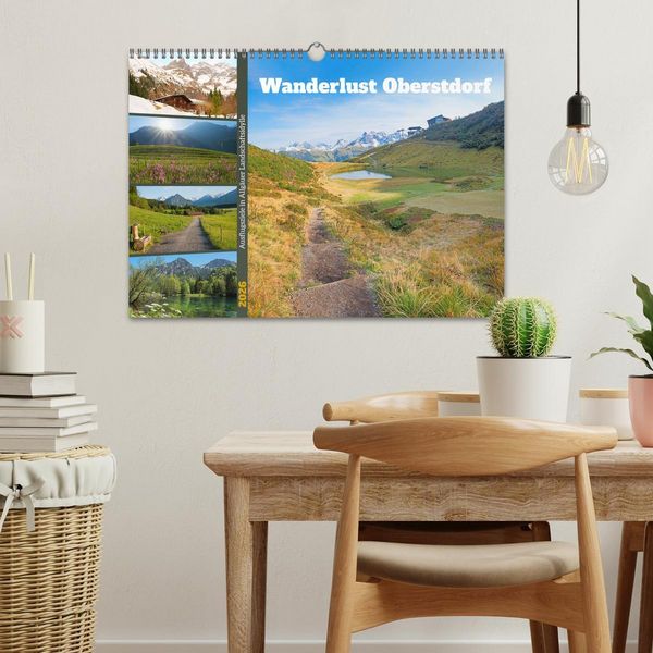 Produktbild: Wanderlust Oberstdorf (Wandkalender 2026 DIN A3 quer), CALVENDO Monatskalender