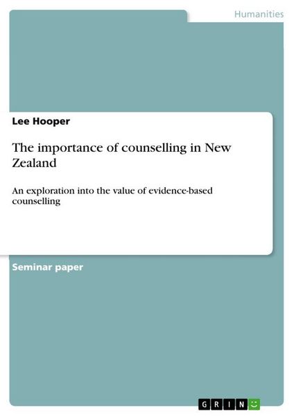 Produktbild: The importance of counselling in New Zealand