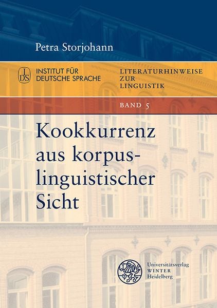 Produktbild: Kookkurrenz aus korpuslinguistischer Sicht