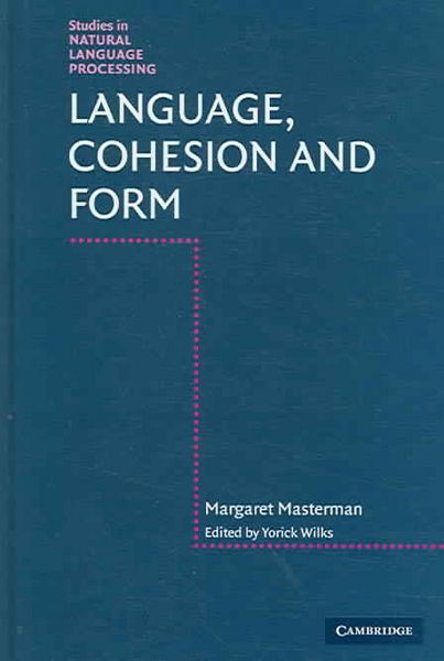 Produktbild: Language, Cohesion and Form