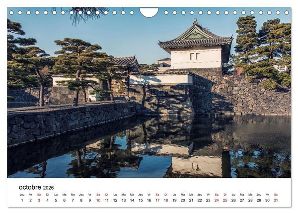Produktbild: Merveilleux Japon (Calendrier mural 2026 DIN A4 vertical), CALVENDO calendrier mensuel