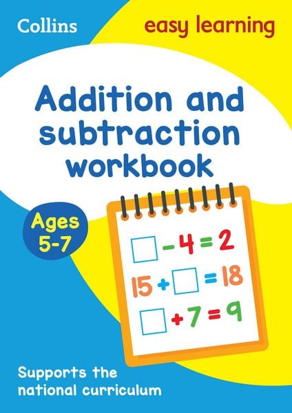 Produktbild: Addition and Subtraction Workbook Ages 5-7