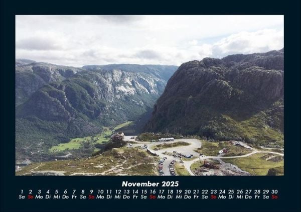 Produktbild: Berglandschaften 2025 Fotokalender DIN A4