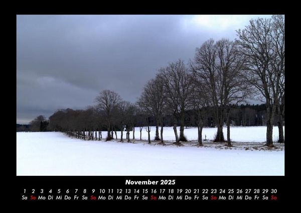 Produktbild: Winterzauber 2025 Fotokalender DIN A3