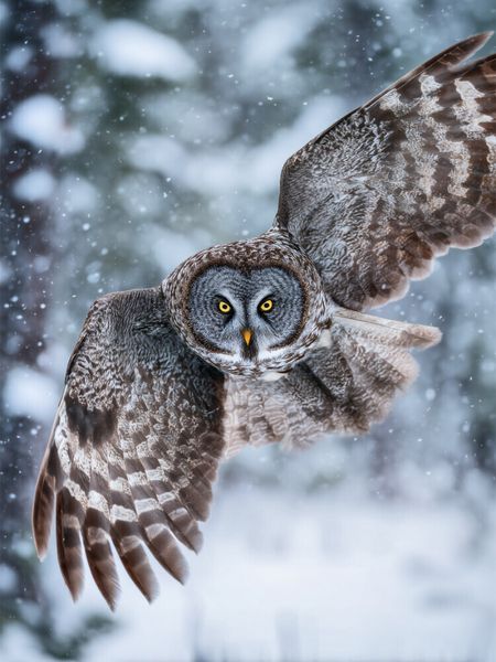 Produktbild: CALVENDO Puzzle Eule im Flug | 1000 Teile Lege-Gr&ouml;&szlig;e 64x48cm Foto-Puzzle f&uuml;r gl&uuml;ckliche Stunden