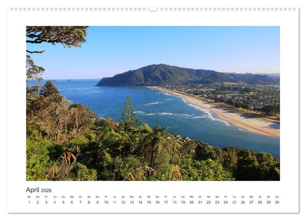 Produktbild: Neuseeland - unterwegs im Land der Kiwis (hochwertiger Premium Wandkalender 2026 DIN A2 quer), Kunstdruck in Hochglanz