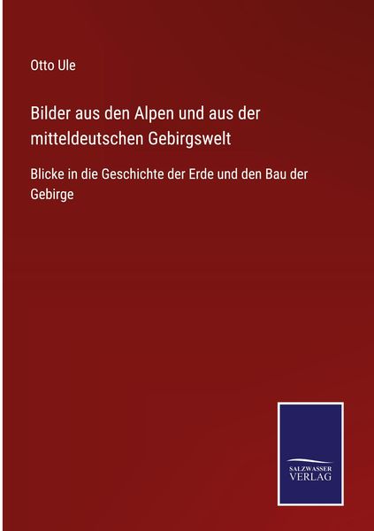 Produktbild: Bilder aus den Alpen und aus der mitteldeutschen Gebirgswelt