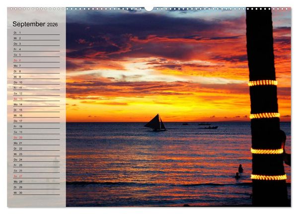 Produktbild: Traumstr&auml;nde (Wandkalender 2026 DIN A2 quer), CALVENDO Monatskalender