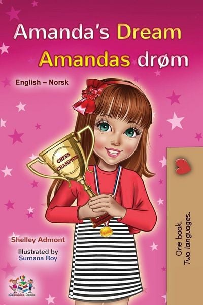 Produktbild: Amanda's Dream (English Norwegian Bilingual Book for Kids)