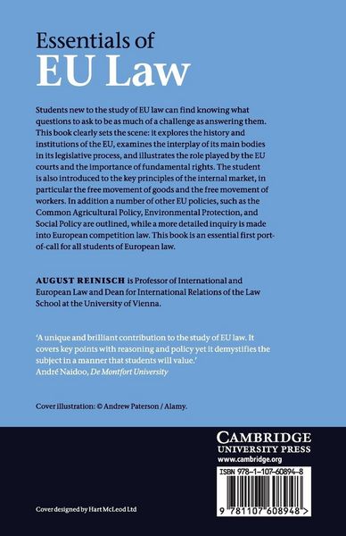 Produktbild: Essentials of EU Law