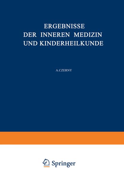 Produktbild: Ergebnisse der Inneren Medizin und Kinderheilkunde
