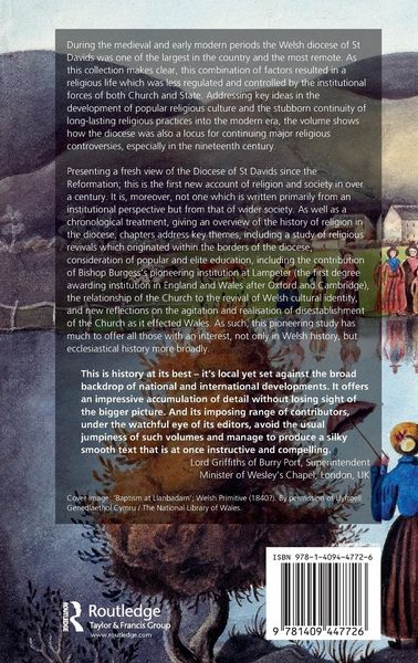 Produktbild: Religion and Society in the Diocese of St Davids 1485-2011