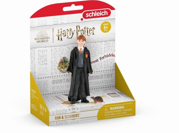 Produktbild: schleich&reg; 42634 Ron Weasley & Kr&auml;tze