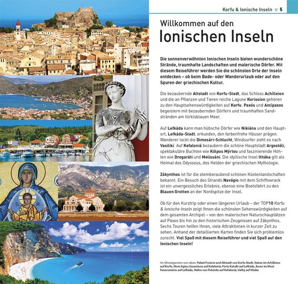 Produktbild: TOP10 Reisef&uuml;hrer Korfu & Ionische Inseln