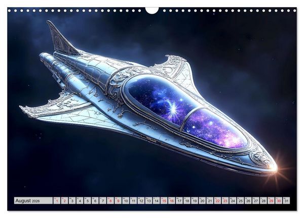 Produktbild: Kosmische Extravaganz (Wandkalender 2026 DIN A3 quer), CALVENDO Monatskalender