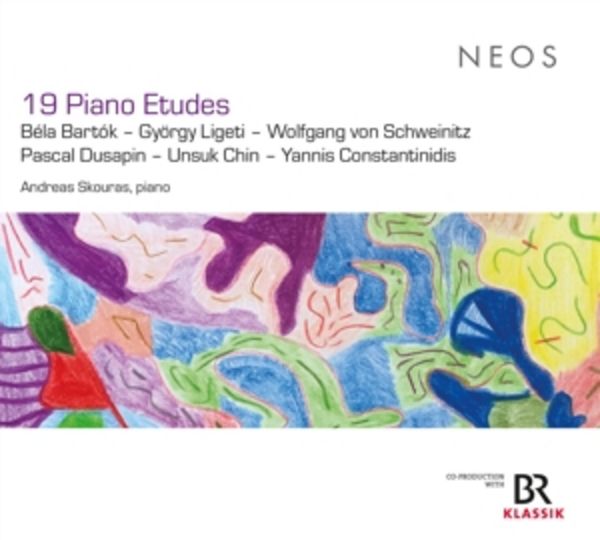 19 Piano Etudes - Andreas Skouras, CD