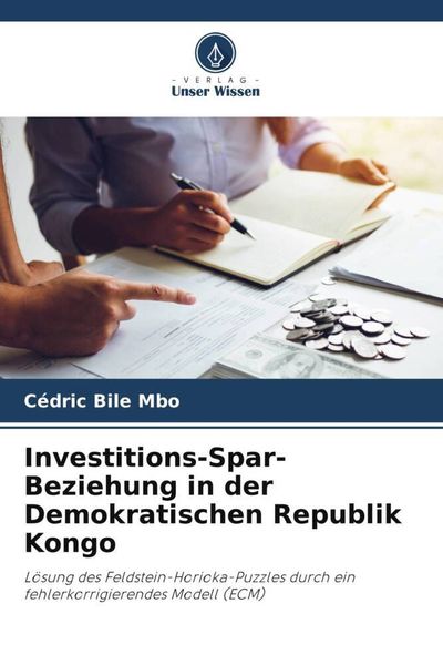 Produktbild: Investitions-Spar-Beziehung in der Demokratischen Republik Kongo