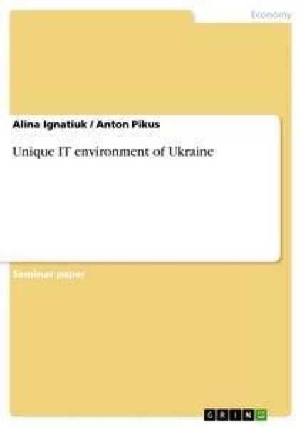 Produktbild: Unique IT environment of Ukraine