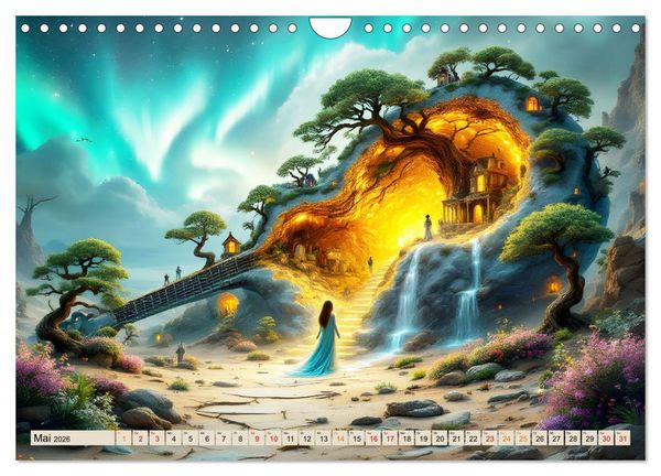 Produktbild: Gitarrenhorizonte (Wandkalender 2026 DIN A4 quer), CALVENDO Monatskalender