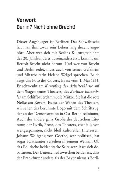 Produktbild: Bertolt Brecht in Berlin