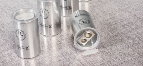 Produktbild: Brunnen Dosenspitzer Linksh&auml;nder | aluminiumfarben