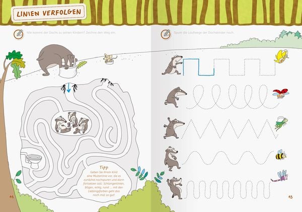 Produktbild: Mein großes Vorschulbuch: Buchstaben Zahlen Konzentration