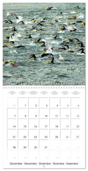 Produktbild: Triathlon Fairly Close (Wall Calendar 2026 12 &times; 12 Inch) CALVENDO 12 Month Wall Calendar