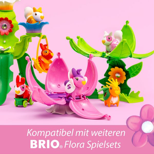 Produktbild: BRIO Flora - 36218 Heathers Blumenhaus | Spielset f&uuml;r endlosen fantasievollen Spielspa&szlig; f&uuml;r M&auml;dchen und Jungen ab 3 Jahren - wundersch&ouml;nes Geschenk