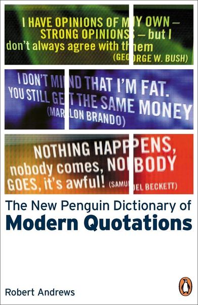 Produktbild: The New Penguin Dictionary of Modern Quotations