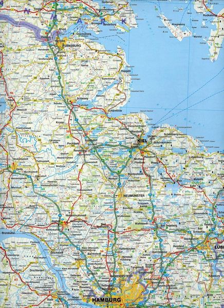 Produktbild: Campingkarte Deutschland Nord