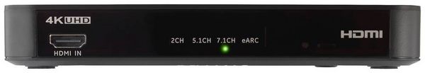Produktbild: SpeaKa Professional TV, Receiver, Audio Extraktor SP-HDA-502 [HDMI - HDMI] 3840 x 2160 Pixel eARC, S/PDIF- + Analogausgang