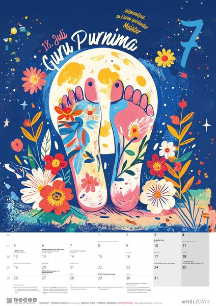 Produktbild: wholidays Kalender 2027