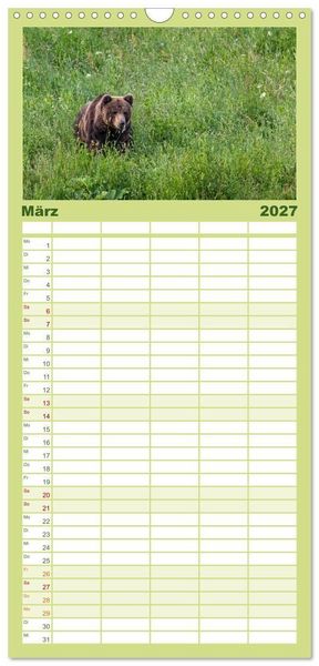 Produktbild: Familienplaner 2027 - Faszination Bosnien-Herzegowina mit 5 Spalten (Wandkalender, 21 x 45 cm) CALVENDO
