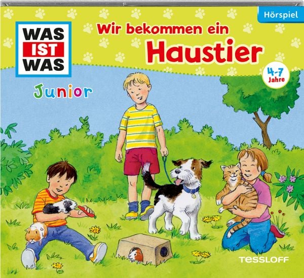 WAS IST WAS Junior Hörspiel. Wir bekommen ein Haustier - Viviane Michele Antonie Koppelmann, CD, 9783788643430