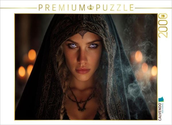 CALVENDO Puzzle Augen der Magie | 2000 Teile Lege-Größe 90x67cm Foto-Puzzle für glückliche Stunden