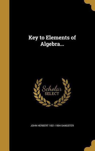 Produktbild: Key to Elements of Algebra...