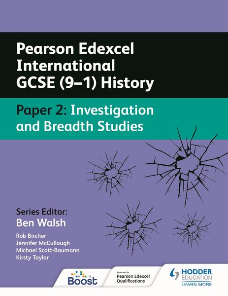 Produktbild: Pearson Edexcel International GCSE (9-1) History: Paper 2 Investigation and Breadth Studies